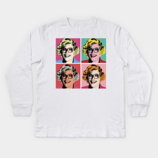 madea pop art vintage Kids Long Sleeve T-Shirt